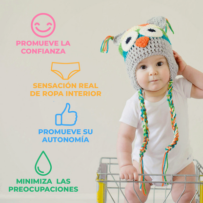 PampersKid™ - Ropa interior de bebe para aprender a ir al baño