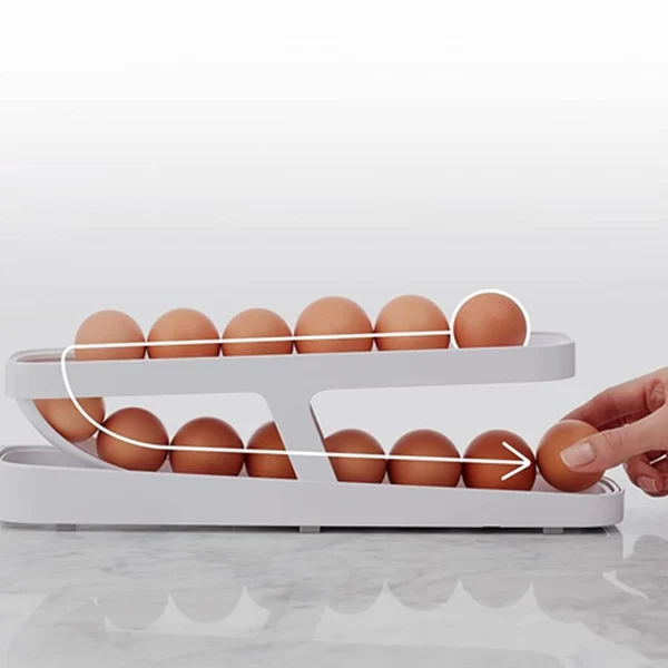 EggRollHolder™ - Dispensador/Organizador de huevos Premium