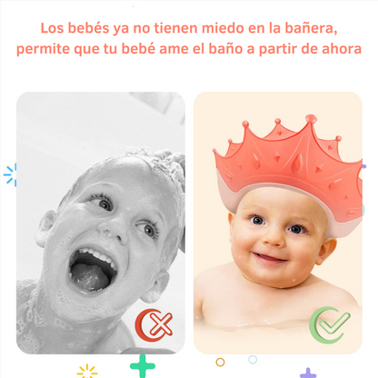 BabyHat™ - Gorro de lavado de cabello ajustable