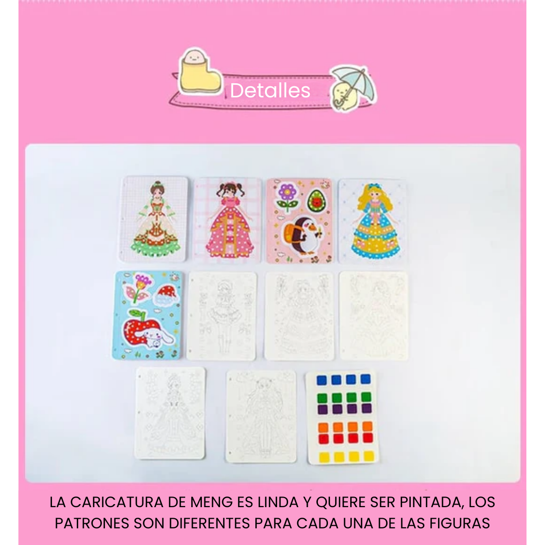 PrincessDetaill™ - Juego didáctico para estimular la creatividad